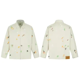 Gallery Dept Paint-Splatter Print Off-White Jacket