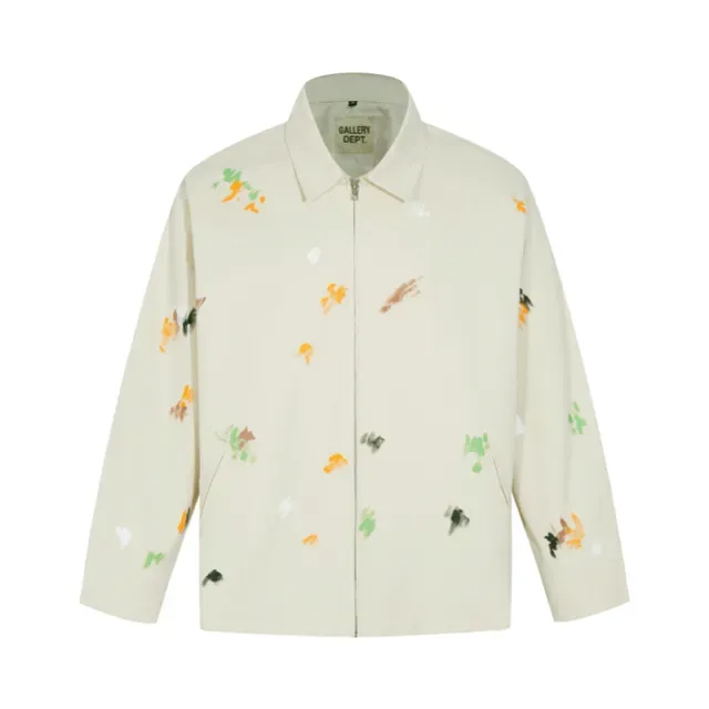 Gallery Dept Paint-Splatter Print Off-White Jacket 2