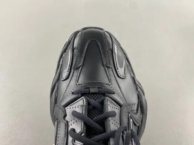 All-Black Sculpted Sole Lifestyle Sneaker 5