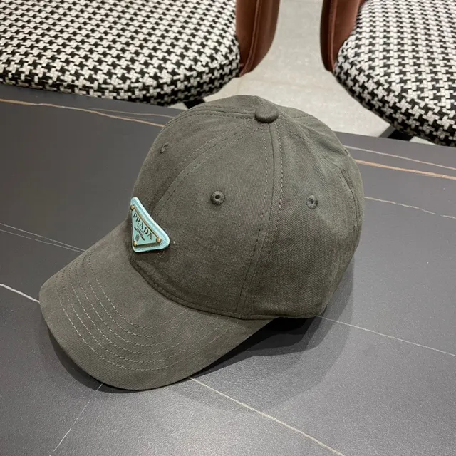 Army Green Gray Structured Six-Panel Crown Pre-Curved Brim Baseball Cap 4