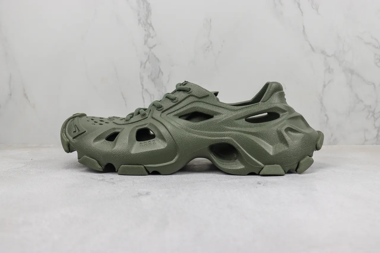 Vert Militaire Construction Monolithe Moulée Grandes Coupes de Ventilation Obstruction 9