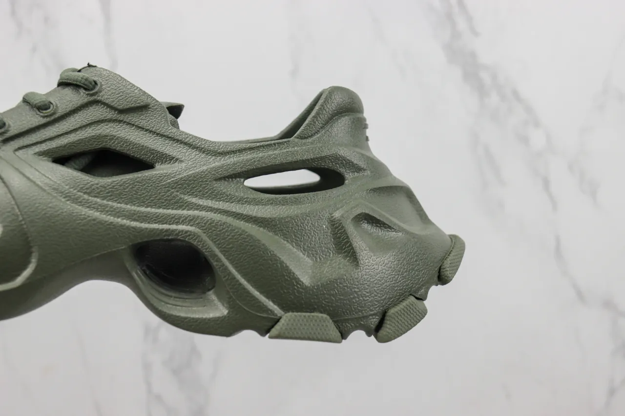 Vert Militaire Construction Monolithe Moulée Grandes Coupes de Ventilation Obstruction 6
