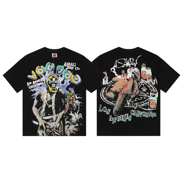Asaali Jean Co Voodoo Los Angeles California Graphic T-Shirt 2