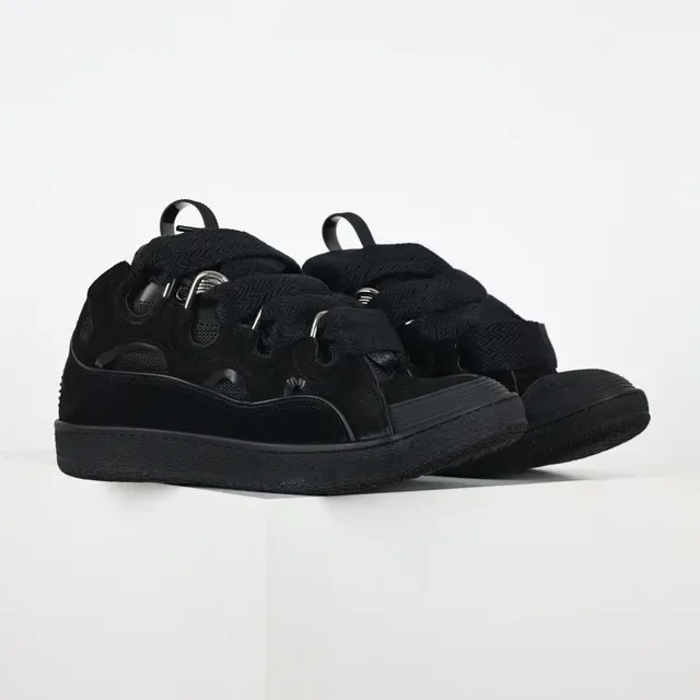 Black Laceless Multi-Strap High-Top Lifestyle Sneakers 3
