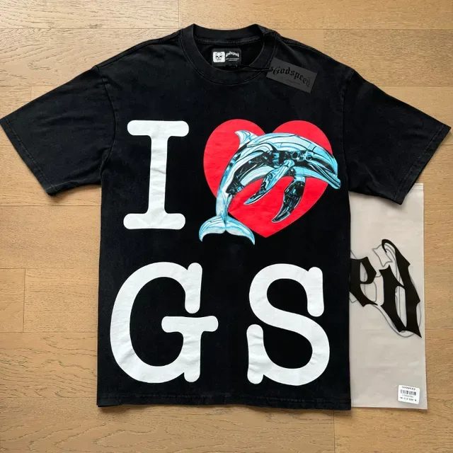 Black Oversized Graphic Print T-Shirt 6