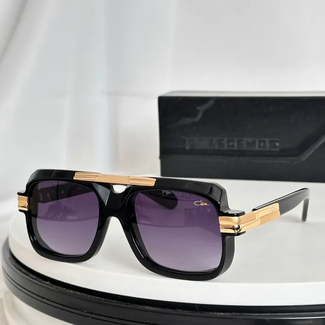 Brown Gold Oversized Rectangular Tortoiseshell Acetate Optical Glasses 2