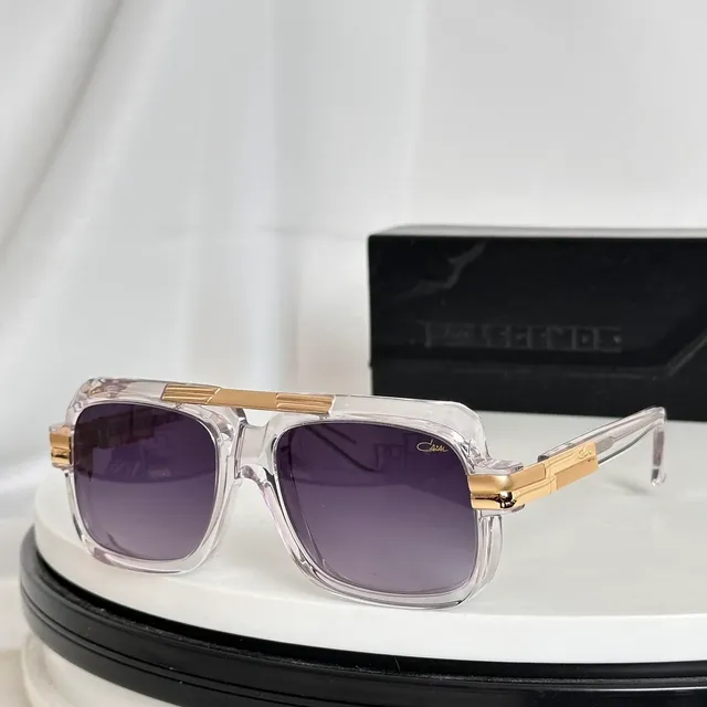 Brown Gold Oversized Rectangular Tortoiseshell Acetate Optical Glasses 7