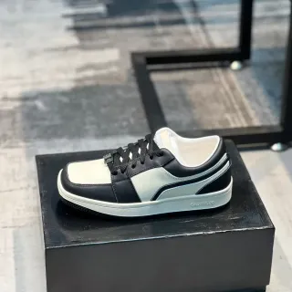 Calvin Luo Panelled Leather Low-Top Lifestyle Sneaker