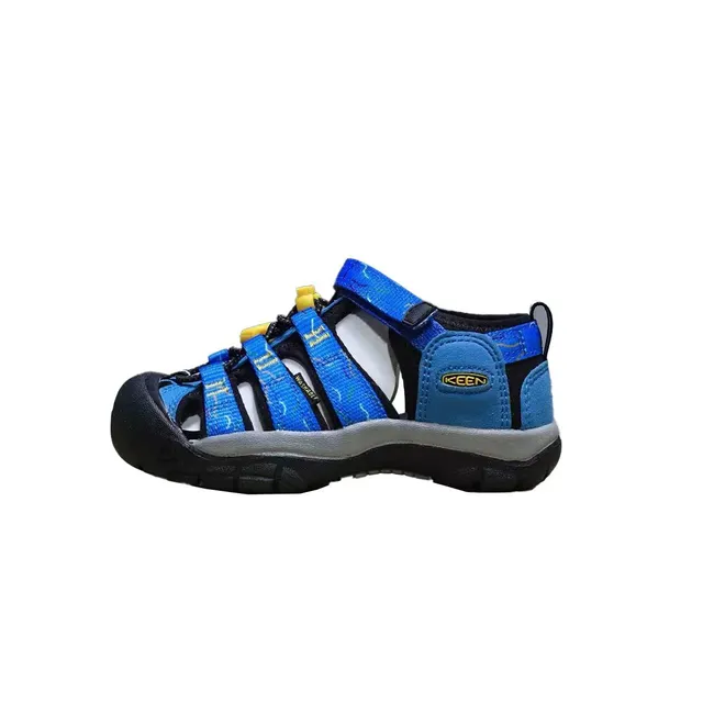 Camouflage-Print Multi-Strap Toggle-Closure Casual Sandals 24