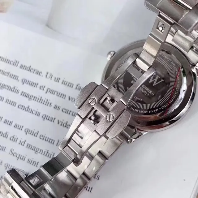 Daniel Wellington Classic St Mawes Silver White Quartz Watch 4