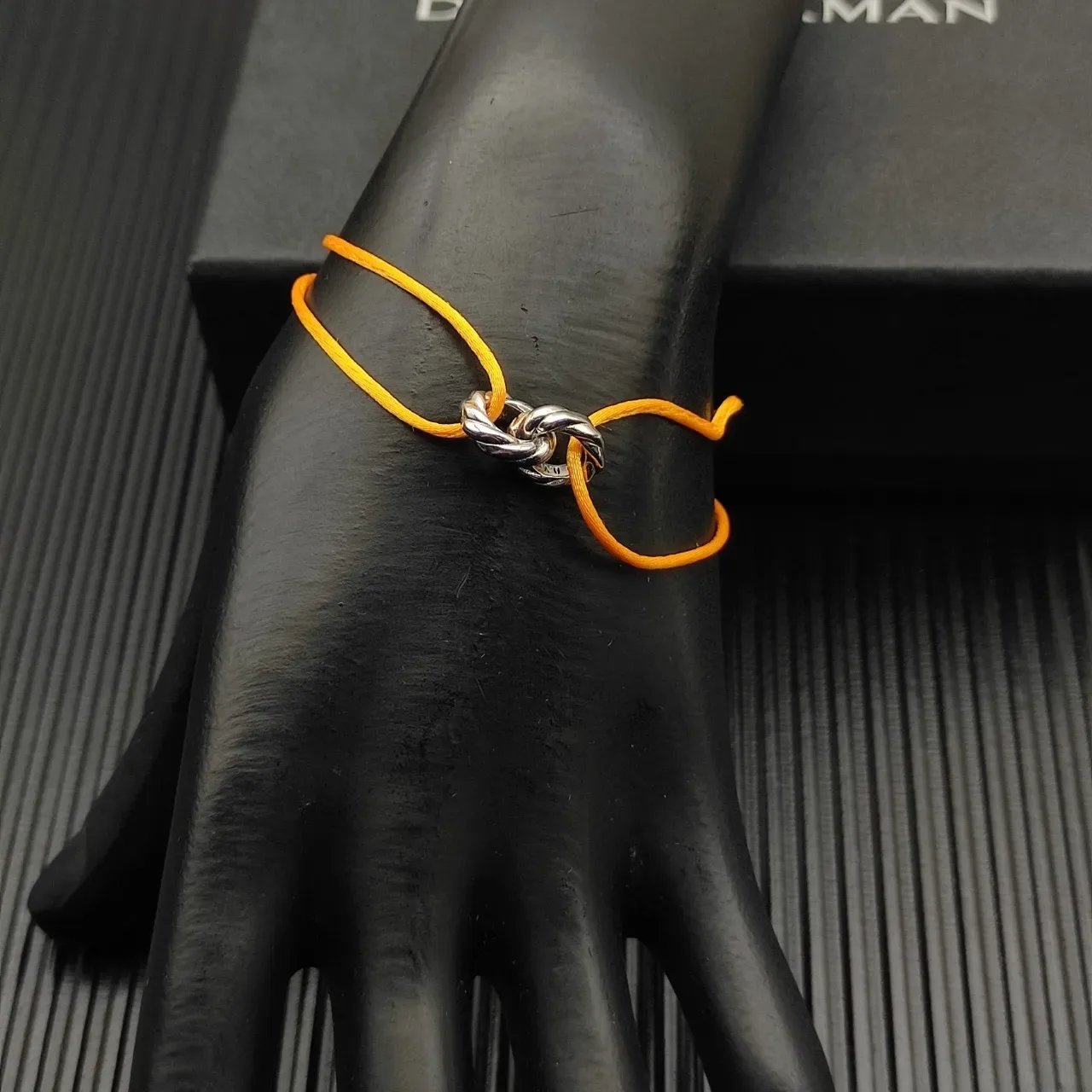 David Yurman Cable Knot Yellow Cord Bracelet 6