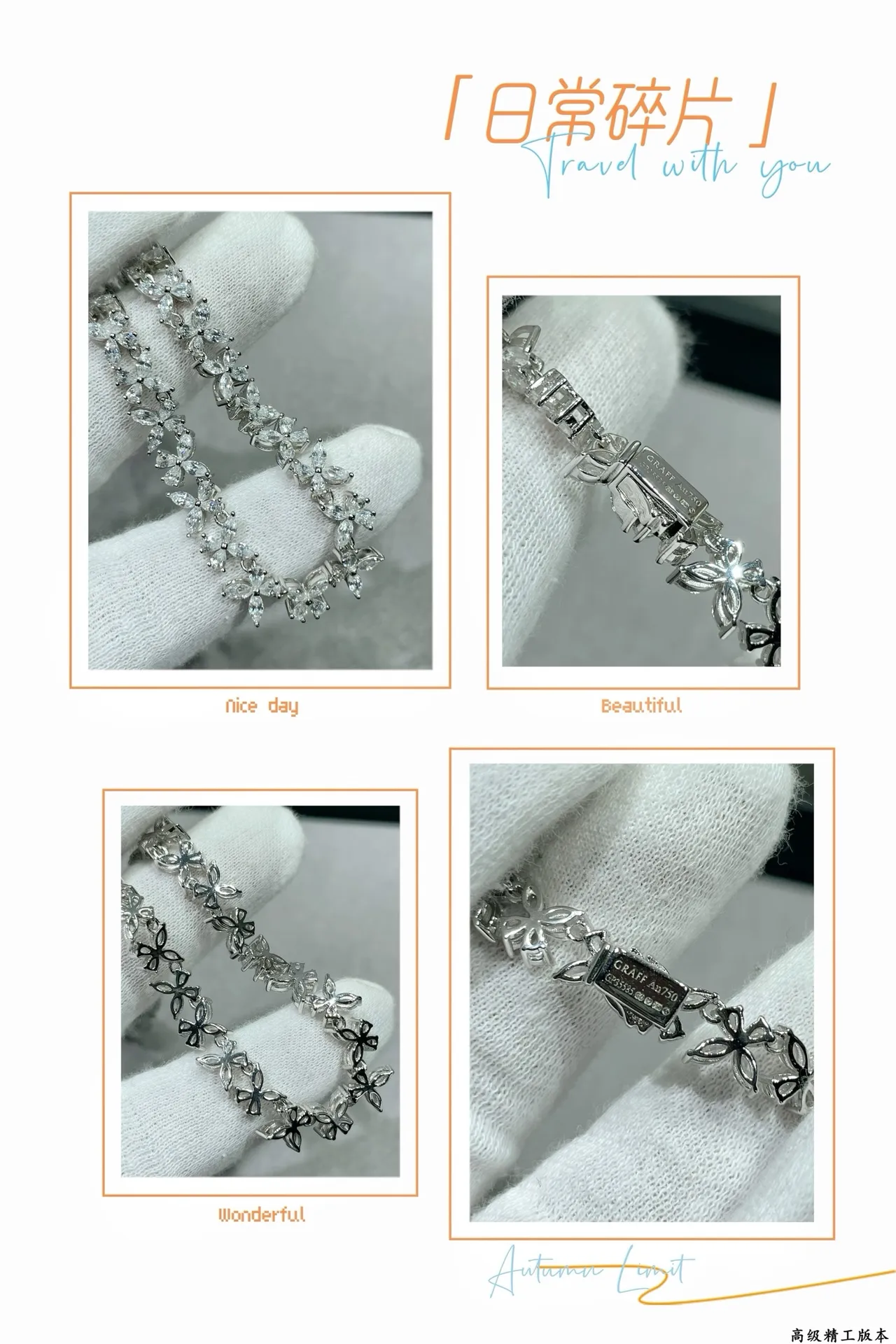 Floral Pavé-Set Silver-Toned Choker Necklace 5