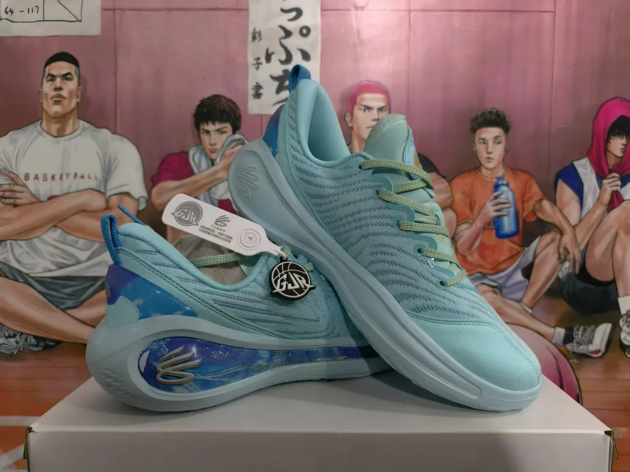 Generic Sneakers – Blue/Green 5