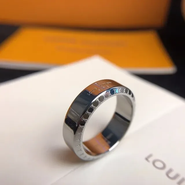 Gold and Silver Engraved Band Rings 2