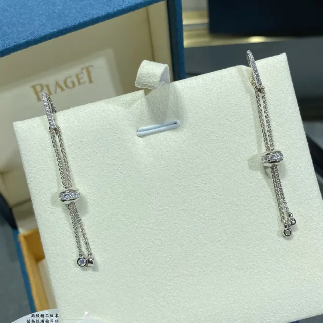 Gold and Silver Tone Pavé Tassel Drop Earrings 7