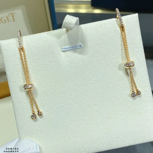 Gold and Silver Tone Pavé Tassel Drop Earrings 8