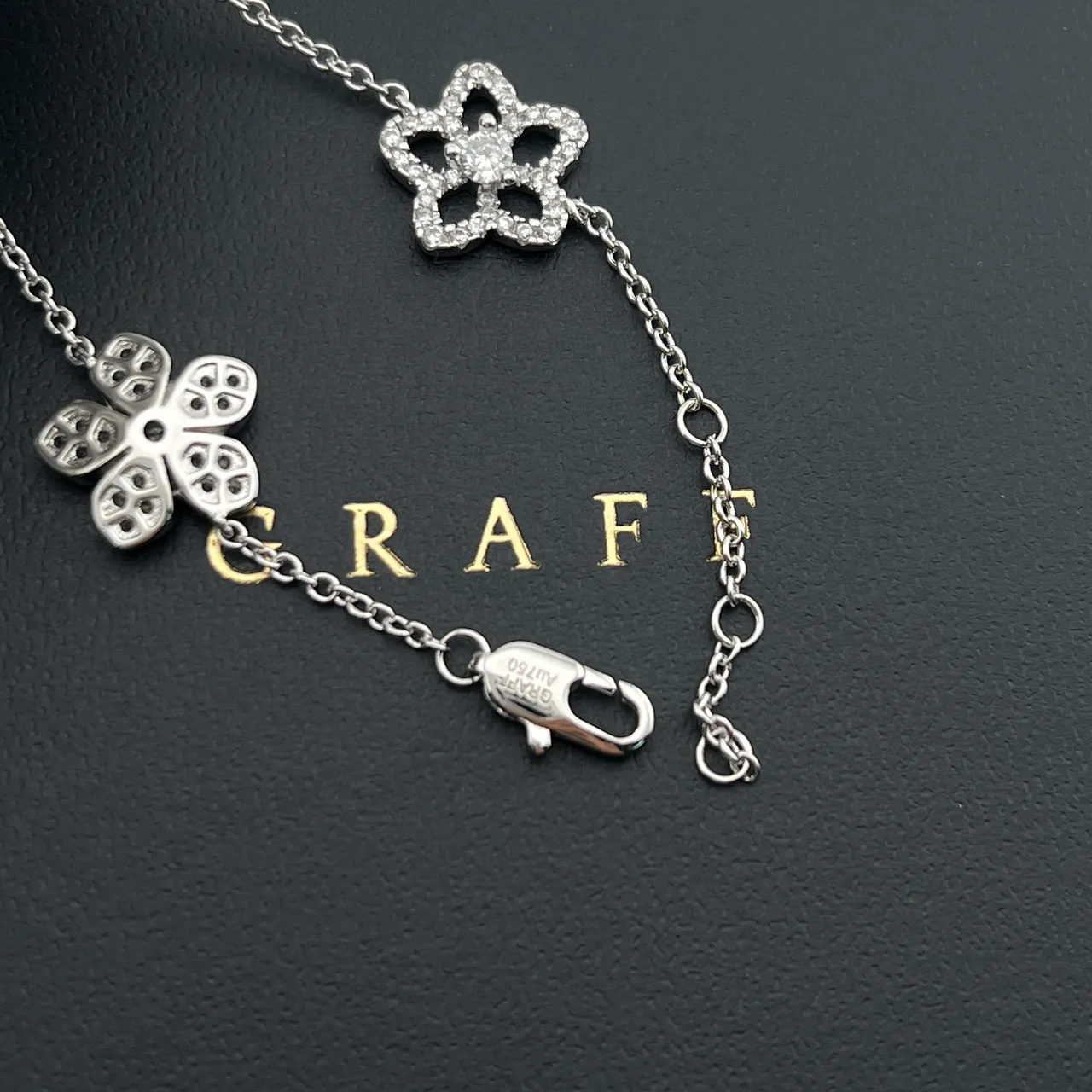 Graff Floral Diamond Pavé Bracelet 2