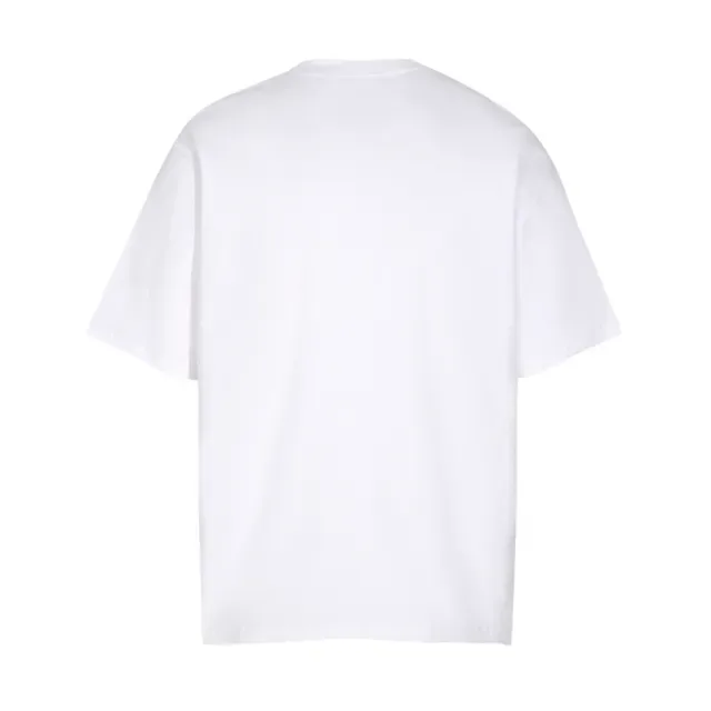Graphic Print Oversized Crew Neck T-Shirt 4