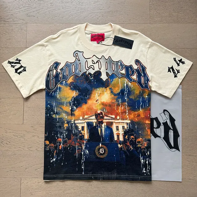 Graphic-Print Oversized Crewneck Short-Sleeve T-Shirt 7