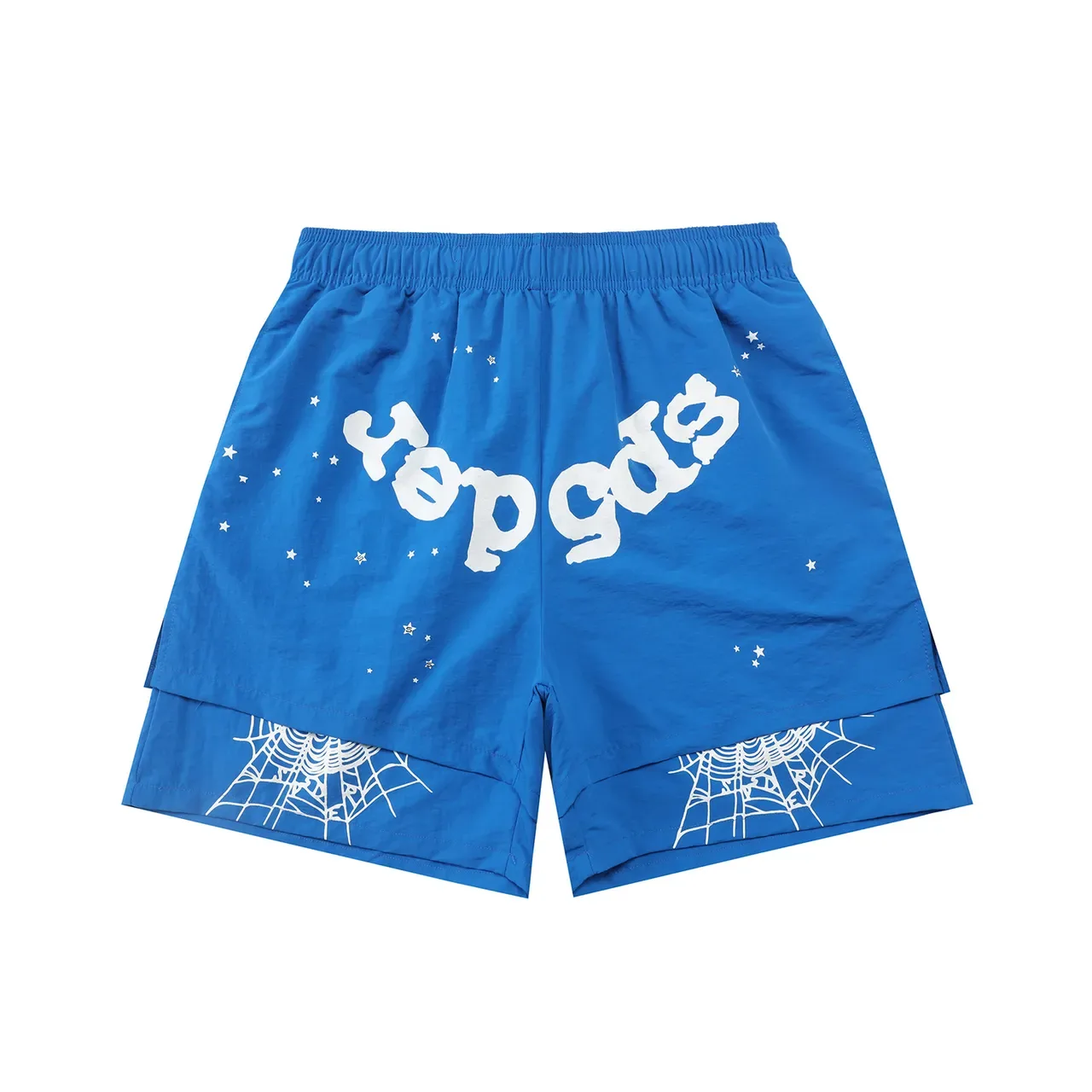 Graphic Print Two-Layer Sport Shorts 6