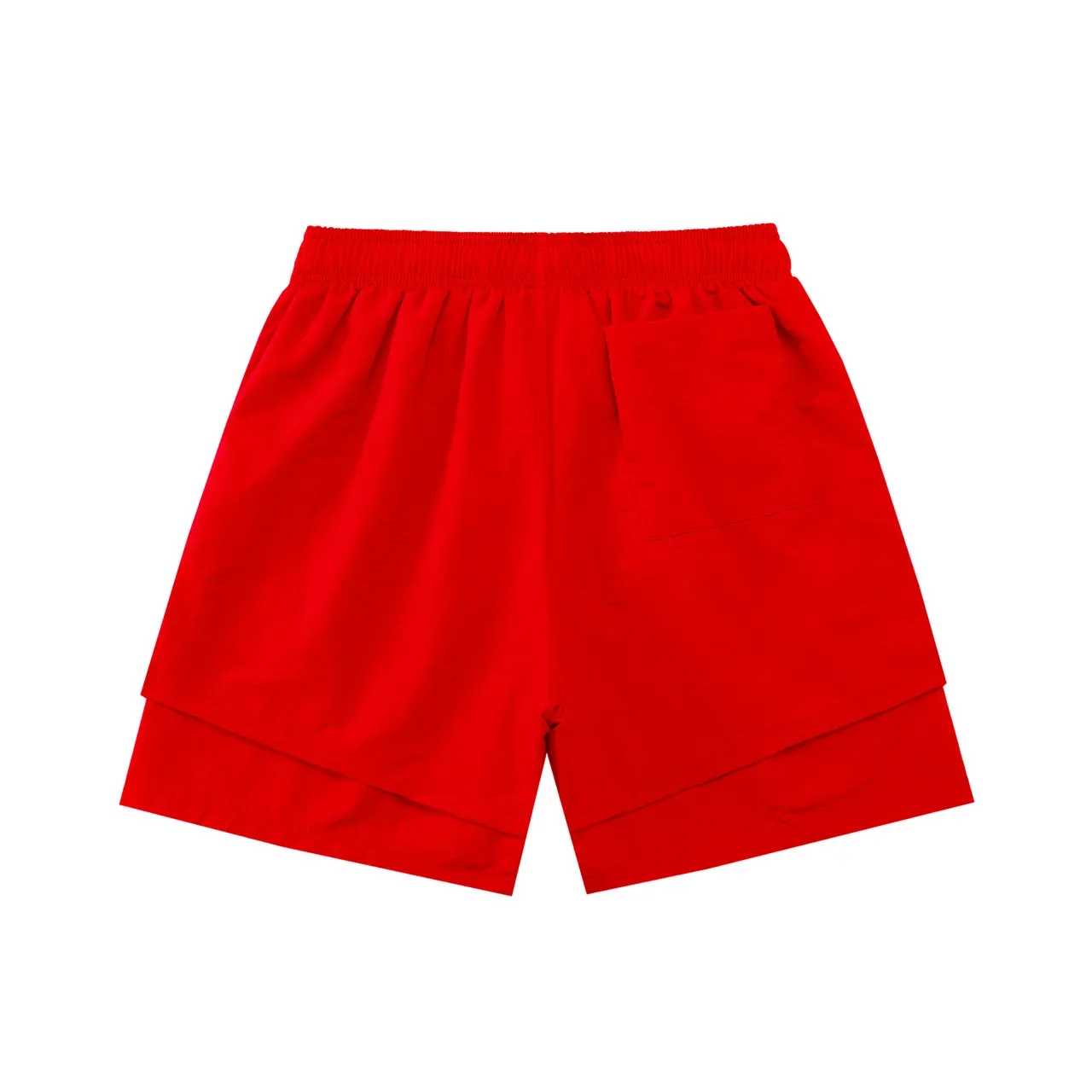 Graphic Print Two-Layer Sport Shorts 12