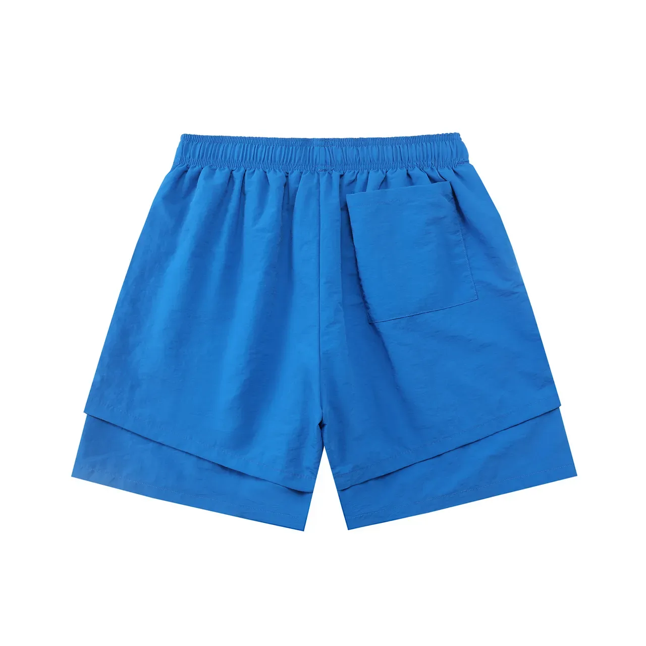Graphic Print Two-Layer Sport Shorts 14