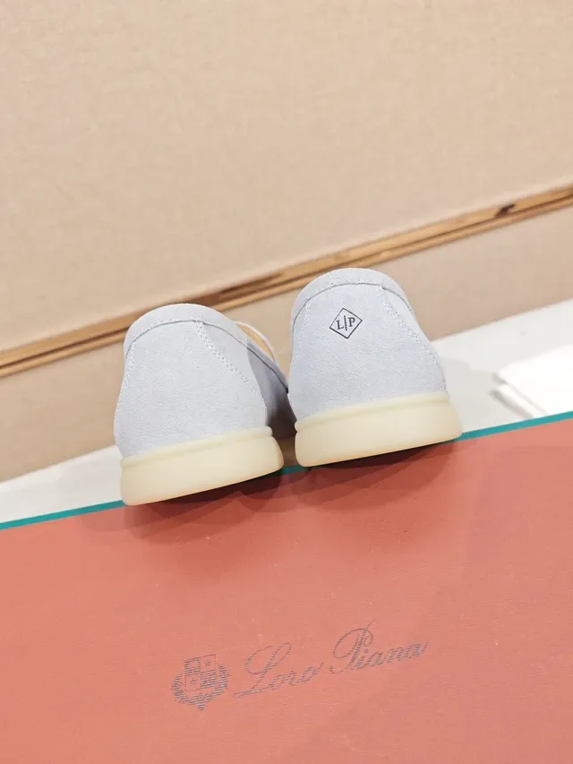 Gray Beige Suede Upper Penny Styling Loafer 3