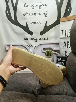 Green and White Suede Panel Sneakers 5