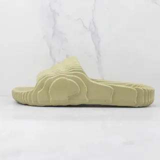 Green Molded Monochrome Ribbed Texture Slippers