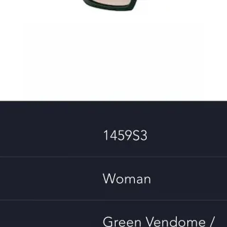 Green Vendome Gradient Green Sunglasses