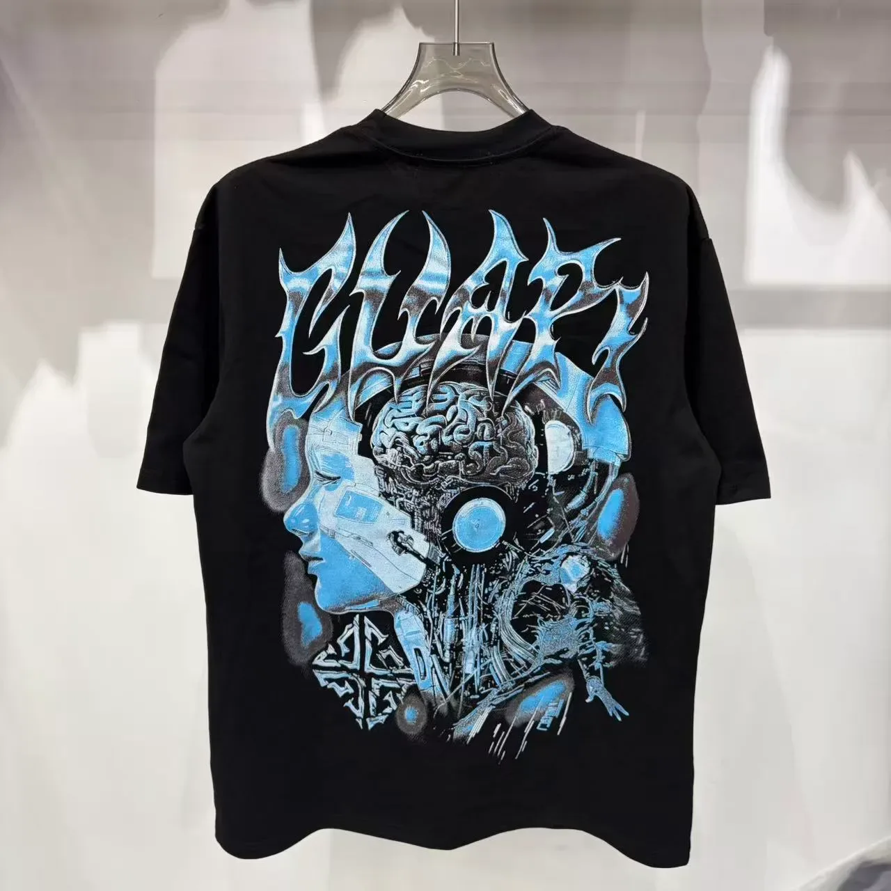 GUAPI Graphic-Print Oversized T-Shirt 5