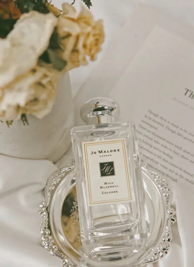 Jo Malone Wild Bluebell Cologne Transparent Glass Perfume 4
