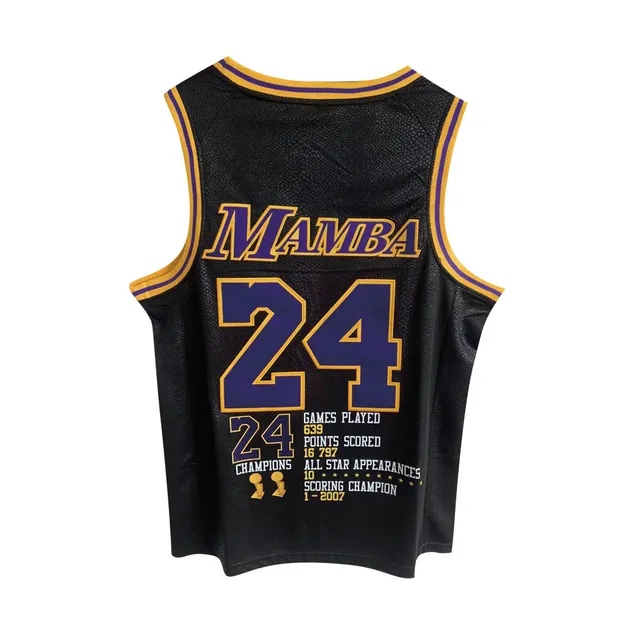 Legend 8 Camiseta de malha preta comemorativa 3