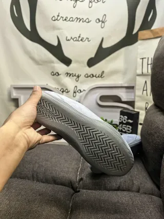 Light Gray Laceless Dual-Strap Lifestyle Sneakers 4