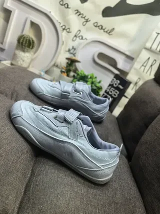 Light Gray Laceless Dual-Strap Lifestyle Sneakers 7