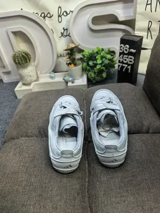 Light Gray Laceless Dual-Strap Lifestyle Sneakers 8