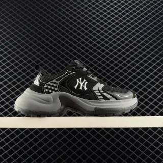MLB XLG CHUNKY أحذية رياضية كيونكي سوداء رمادية فضية