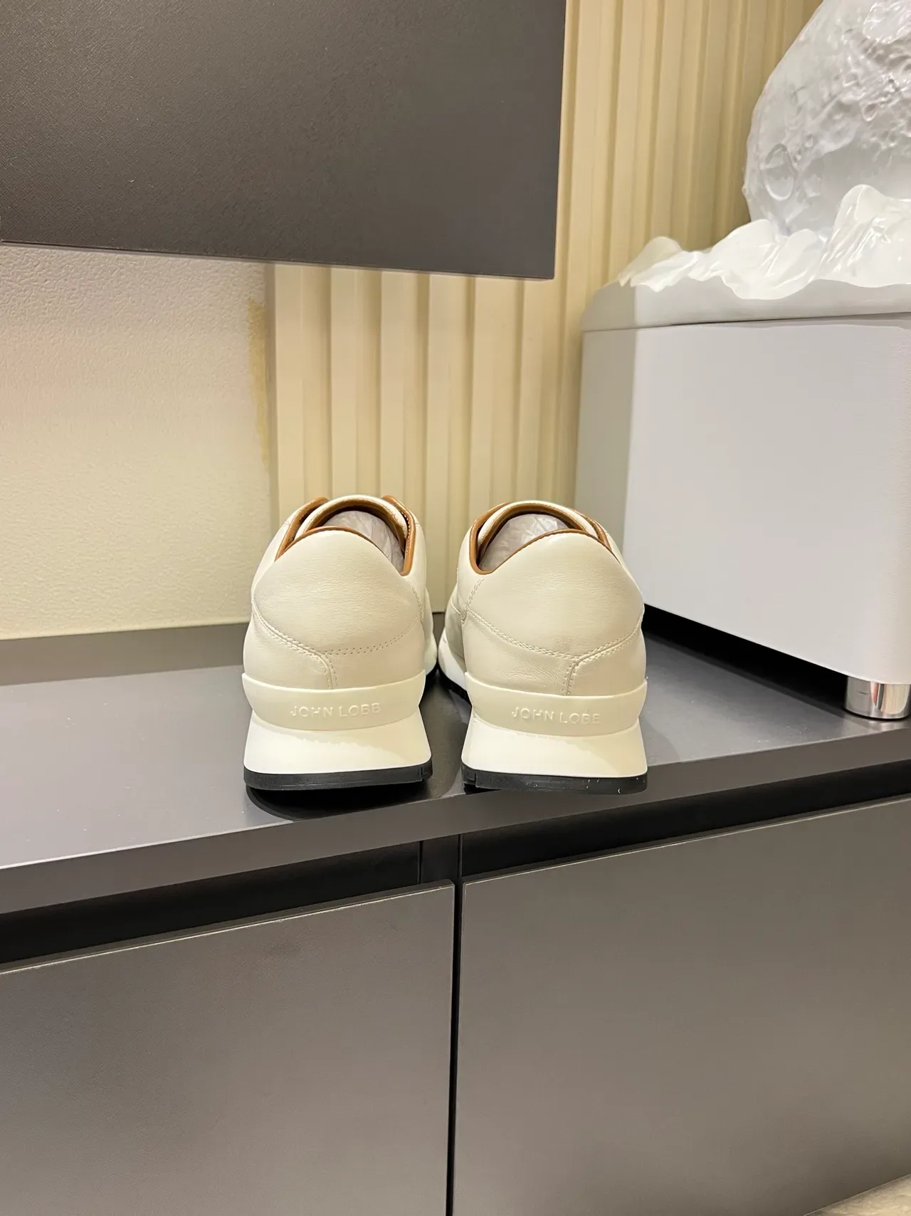 Off-White Leather Slip-On Sneaker 2
