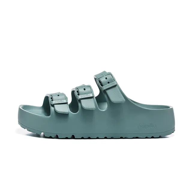 Papillio Sandale à trois brides avec boucle Seafoam Green Sandales casuales 7