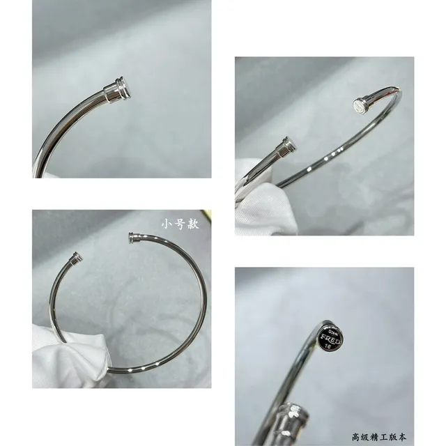 Rose Gold Tone Pavé Crystal Knot Clasp Bracelets 7