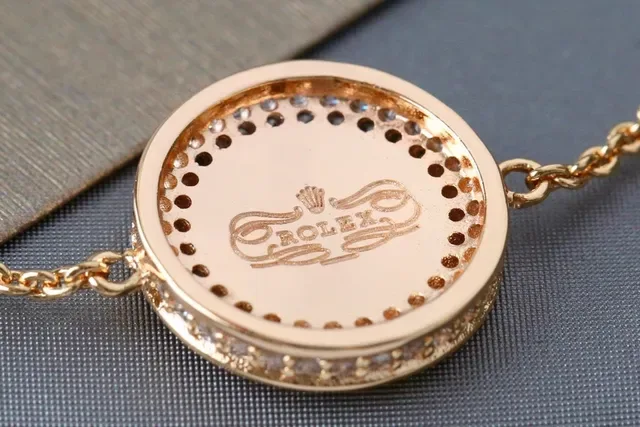 Rose Gold Yellow Gold Silver Hand Motif Pavé Stone Chain Bracelets 4