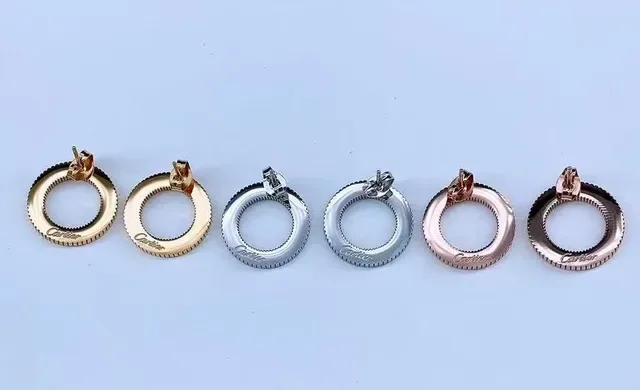 Silver Gold Circular Open-Ring Pendant Radial Fluted Bezel Necklace 7