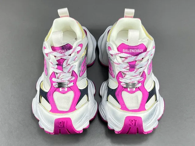 Skechers White Pink Silhouette Multi-Layered Midsole Chunky Sneakers 16