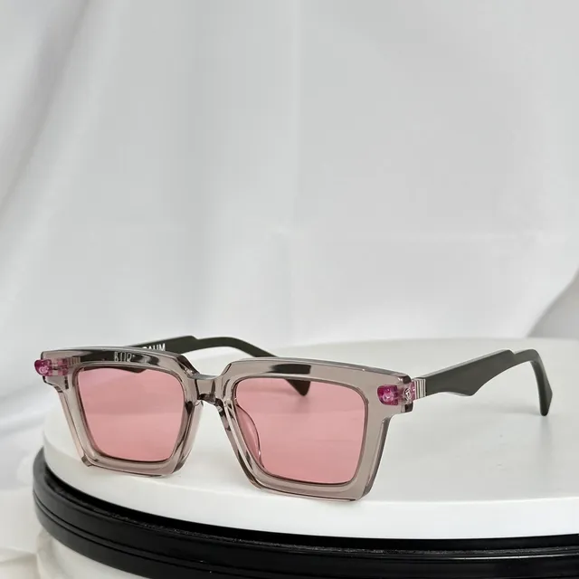 Speckled Black Acetate Geometric Rectangular Optical Glasses 3