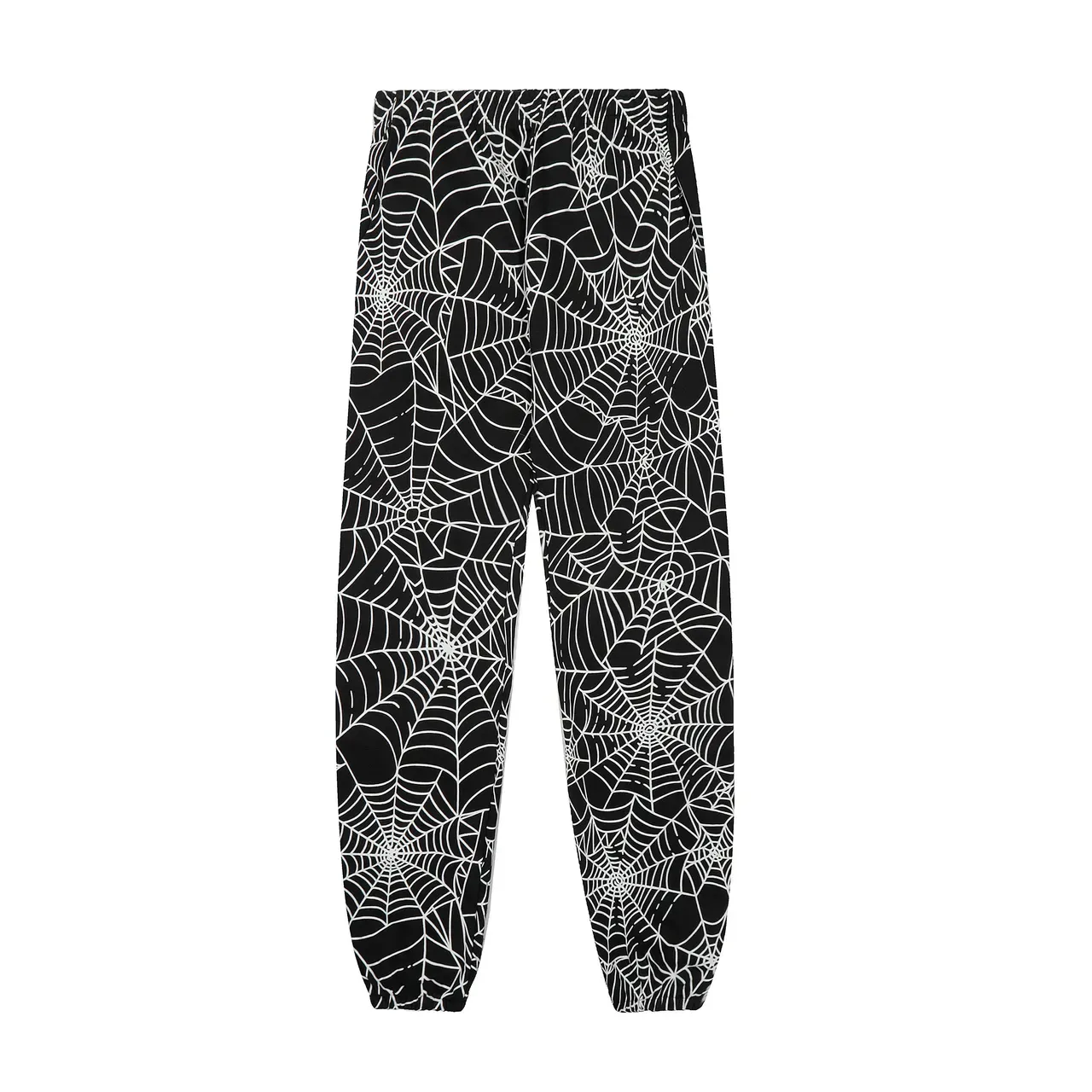 Spiderweb Print Brown Pink and Black White Matching Tracksuit 13