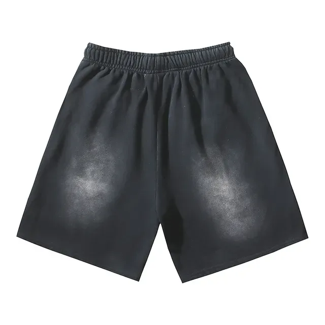 Tribal Flame Graphic Drawstring Shorts 3