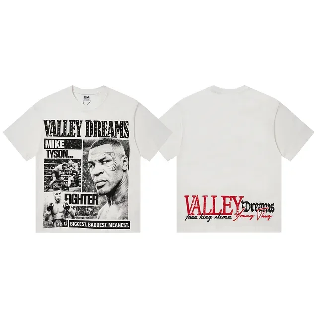 Valley Dreams Mike Tyson Fighter Graphic Print T-Shirt 6