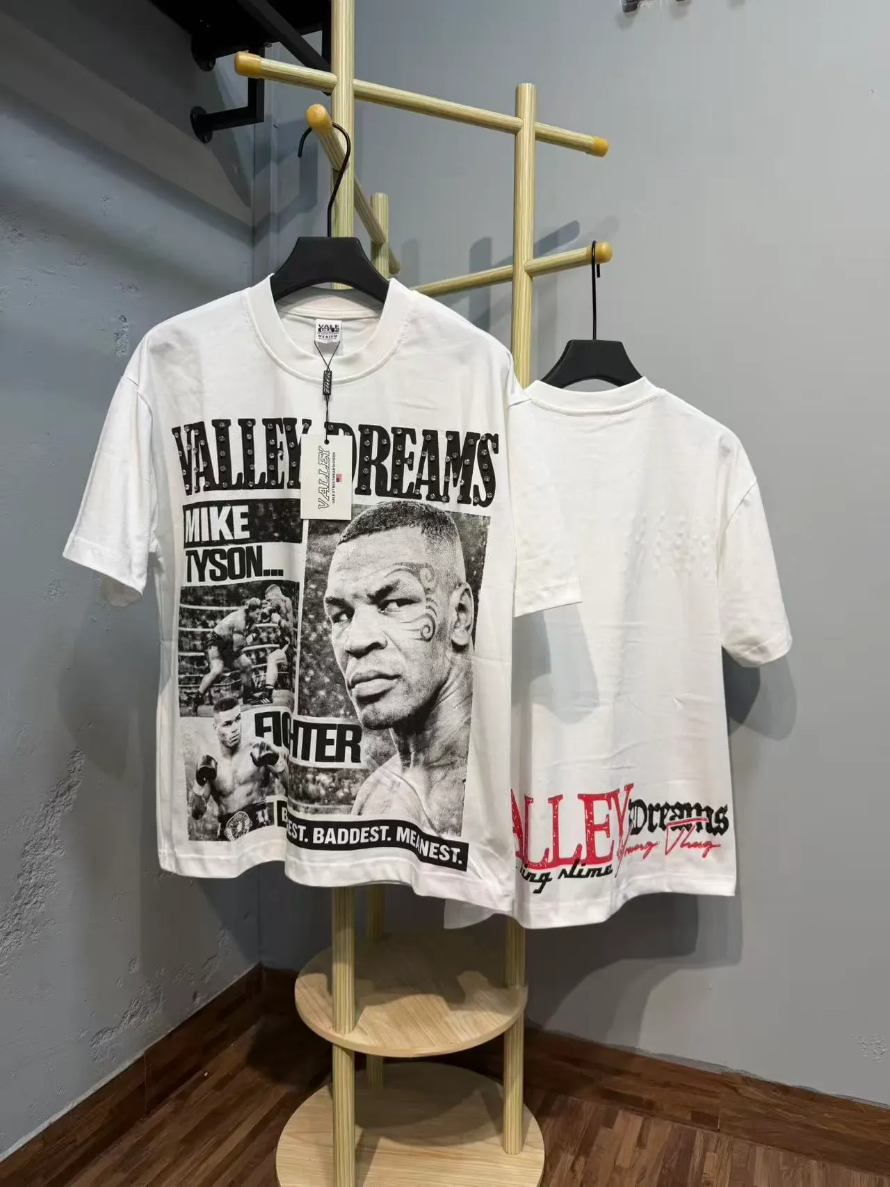 Valley Dreams Mike Tyson Fighter Graphic Print T-Shirt 10