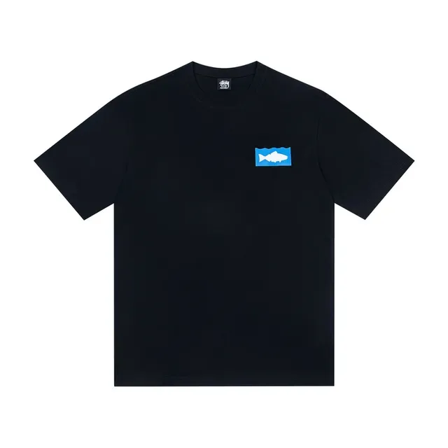 White and Black Graphic Print Crew Neck Short Sleeve T-Shirt 6