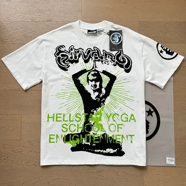 White Oversized Double-Sided Graphic Print T-Shirt 10